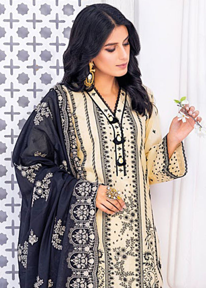 Essential By Gul Ahmed Embroidered Lawn Suits Unstitched 3 Piece GA24E DN-42021 - Summer Collection