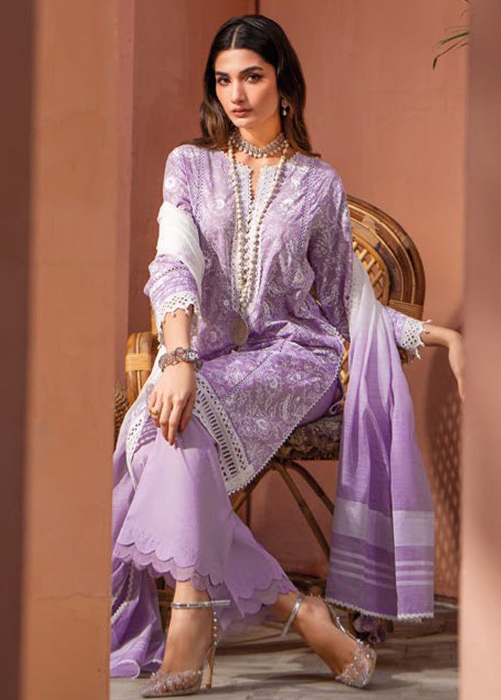 Essential By Gul Ahmed Embroidered Lawn Suits Unstitched 3 Piece GA24E SP-42015 - Summer Collection