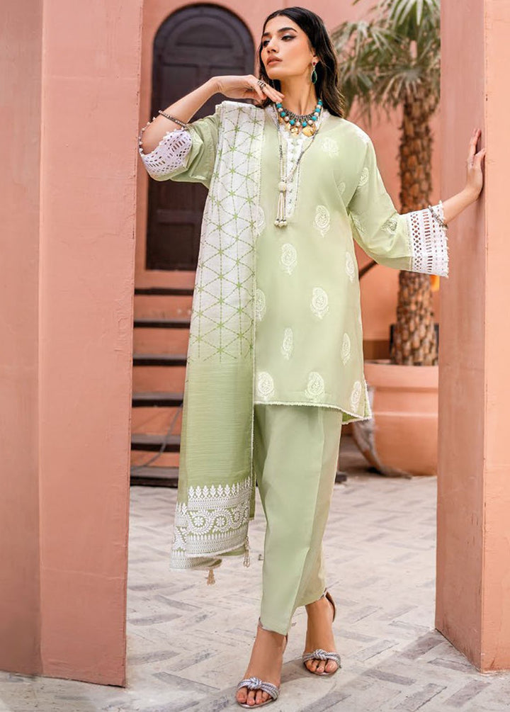 Essential By Gul Ahmed Embroidered Lawn Suits Unstitched 3 Piece GA24E SP-42019 - Summer Collection
