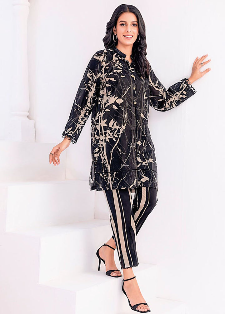 Essential By Gul Ahmed Printed Lawn Suits Unstitched 2 Piece GA24E BT-42001 - Summer Collection