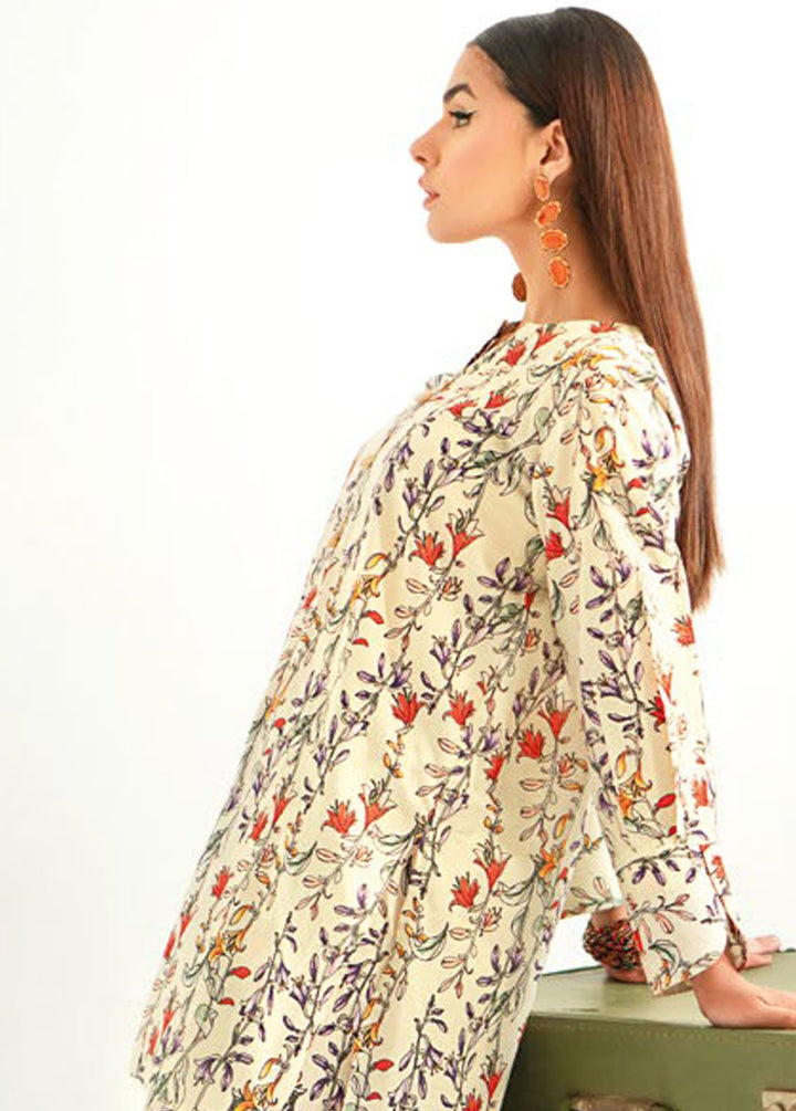 Essential By Gul Ahmed Printed Lawn Suits Unstitched 2 Piece GA24E TL-42008 - Summer Collection