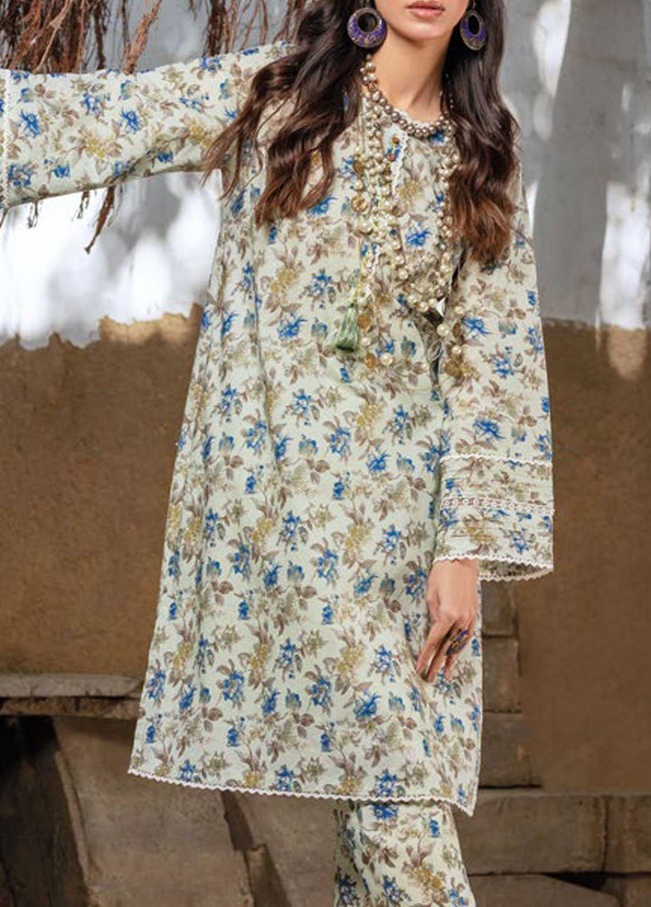 Essential By Gul Ahmed Printed Lawn Suits Unstitched 2 Piece GA24E TL-42010 - Summer Collection