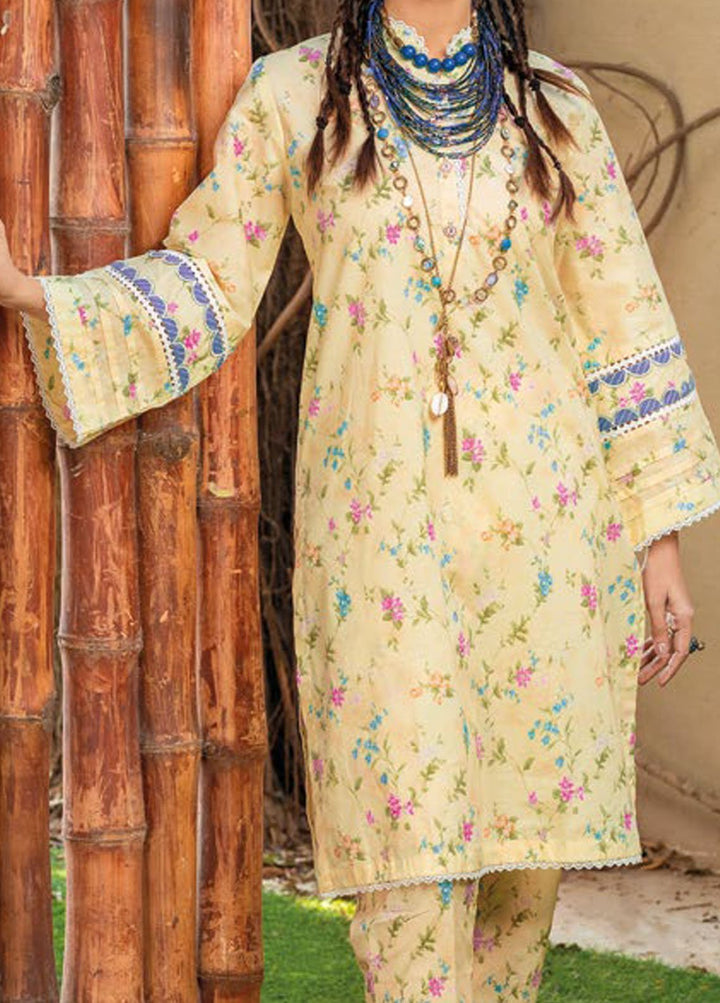 Essential By Gul Ahmed Printed Lawn Suits Unstitched 2 Piece GA24E TL-42013 - Summer Collection