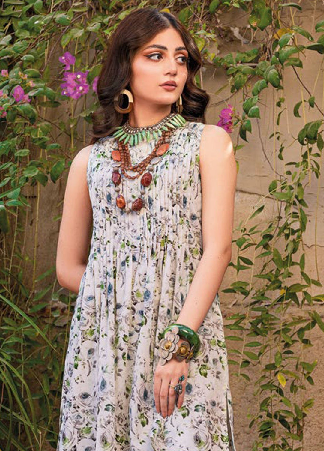 Essential By Gul Ahmed Printed Lawn Suits Unstitched 2 Piece GA24E TL-42018 - Summer Collection