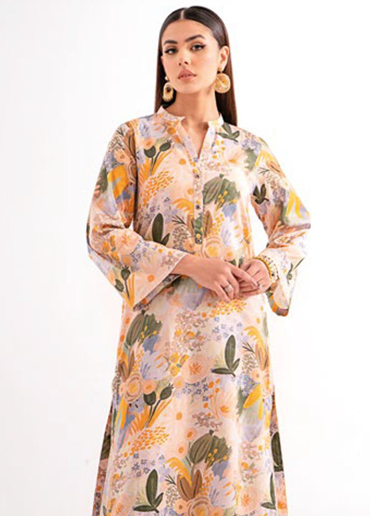 Essential By Gul Ahmed Printed Lawn Suits Unstitched 2 Piece GA24E TL-42028 - Summer Collection