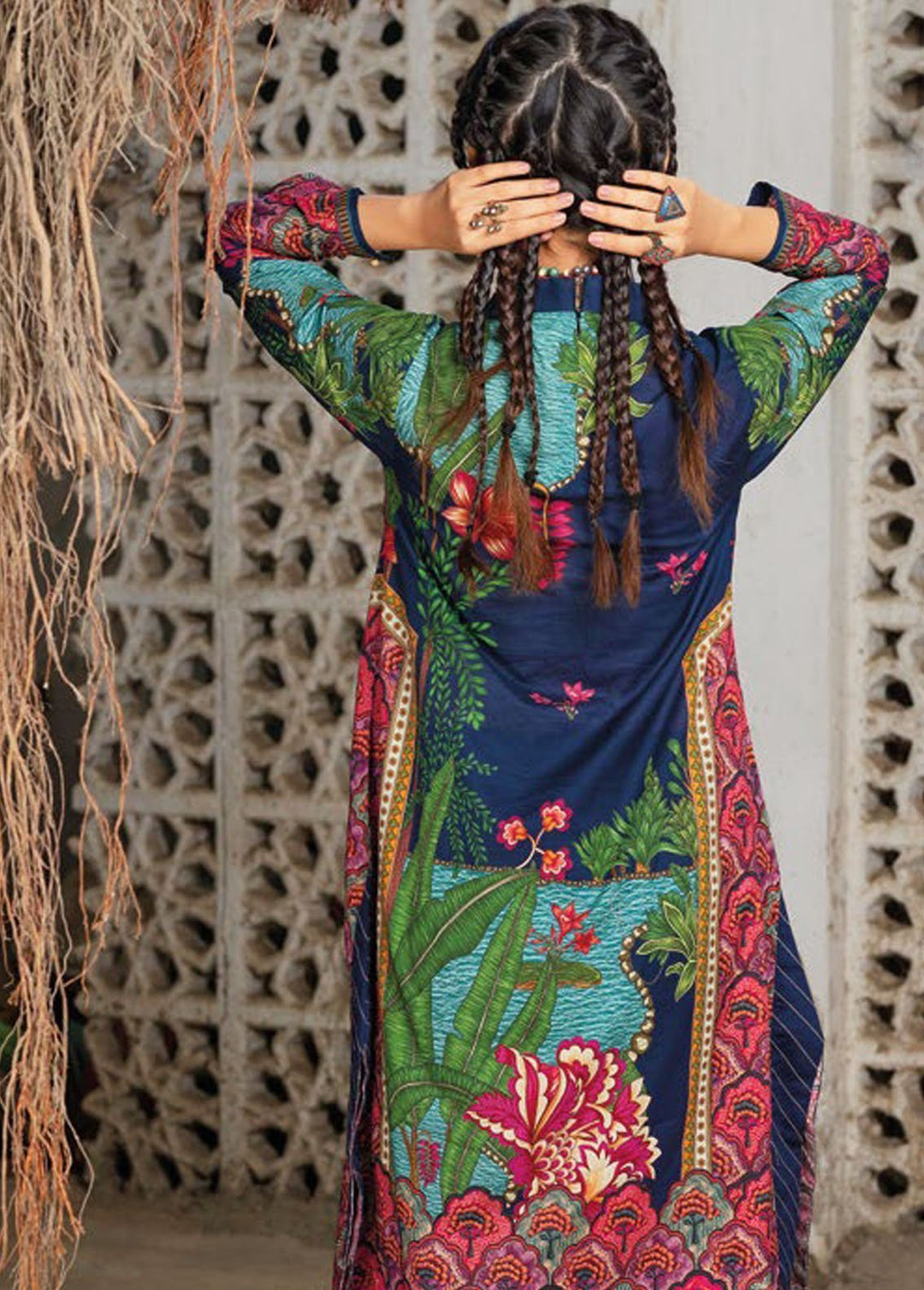 Essential By Gul Ahmed Printed Lawn Suits Unstitched 2 Piece GA24E TL-42030 - Summer Collection