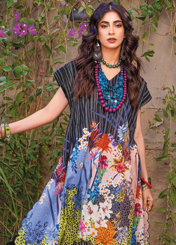 Essential By Gul Ahmed Printed Lawn Suits Unstitched 2 Piece GA24E TL-42031 - Summer Collection
