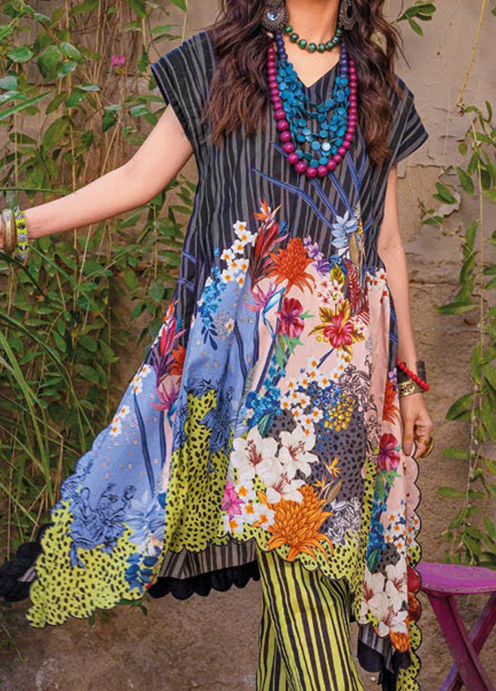 Essential By Gul Ahmed Printed Lawn Suits Unstitched 2 Piece GA24E TL-42031 - Summer Collection