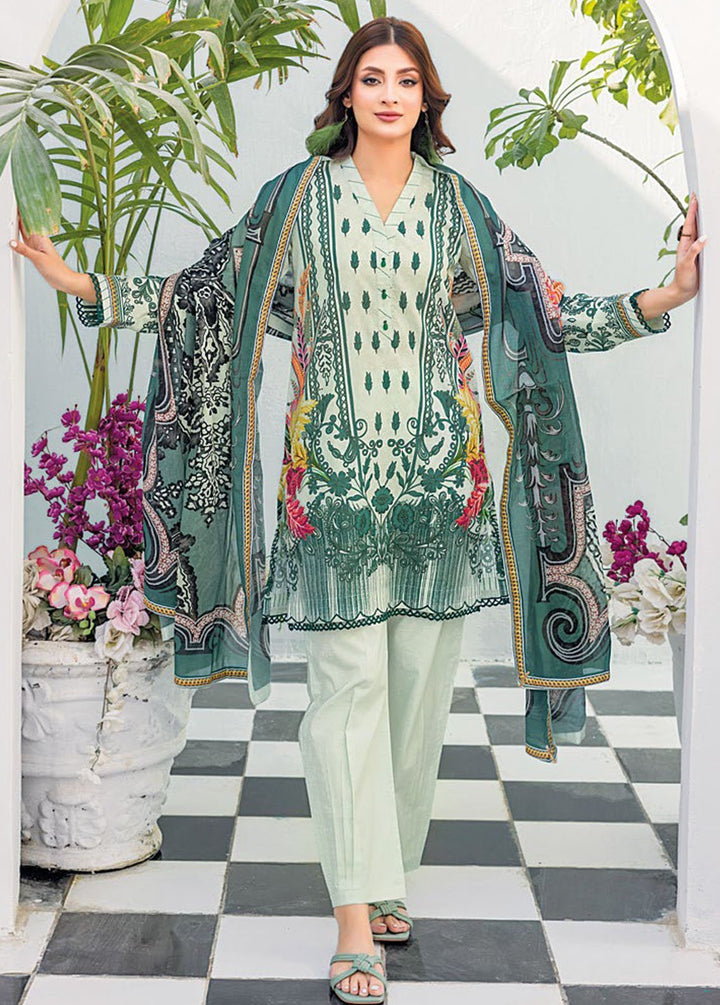 Essential By Gul Ahmed Printed Lawn Suits Unstitched 2 Piece GA24E TL-42032 - Summer Collection
