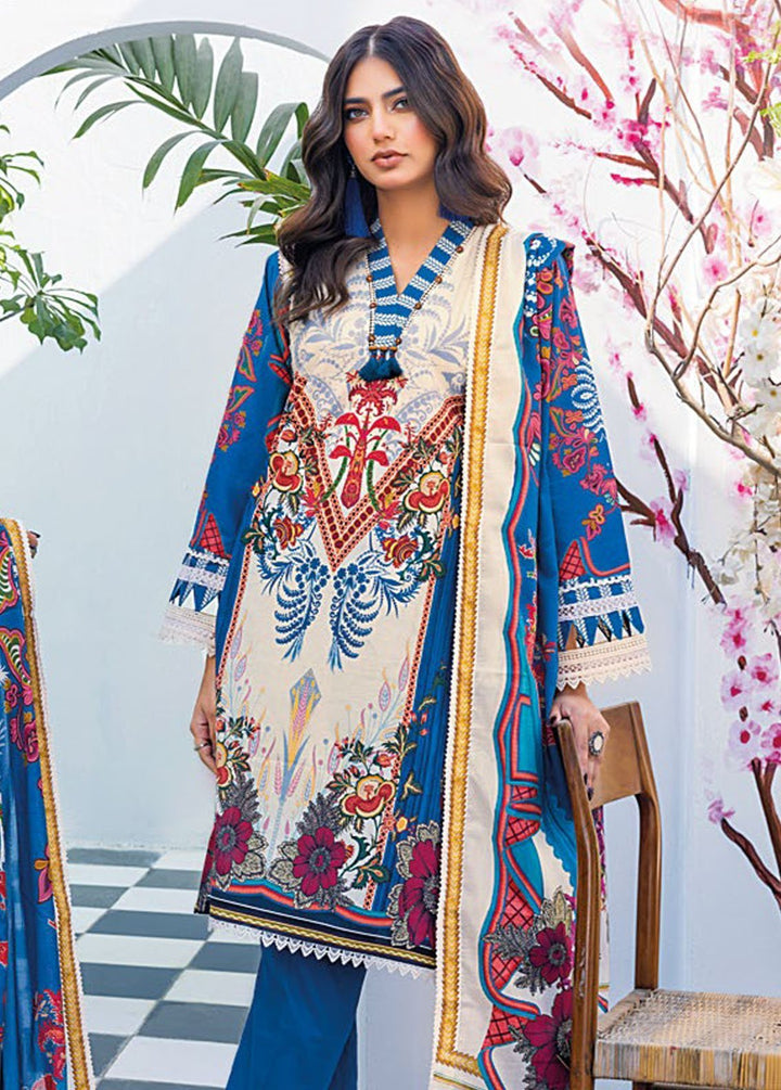 Essential By Gul Ahmed Printed Lawn Suits Unstitched 2 Piece GA24E TL-42033 - Summer Collection