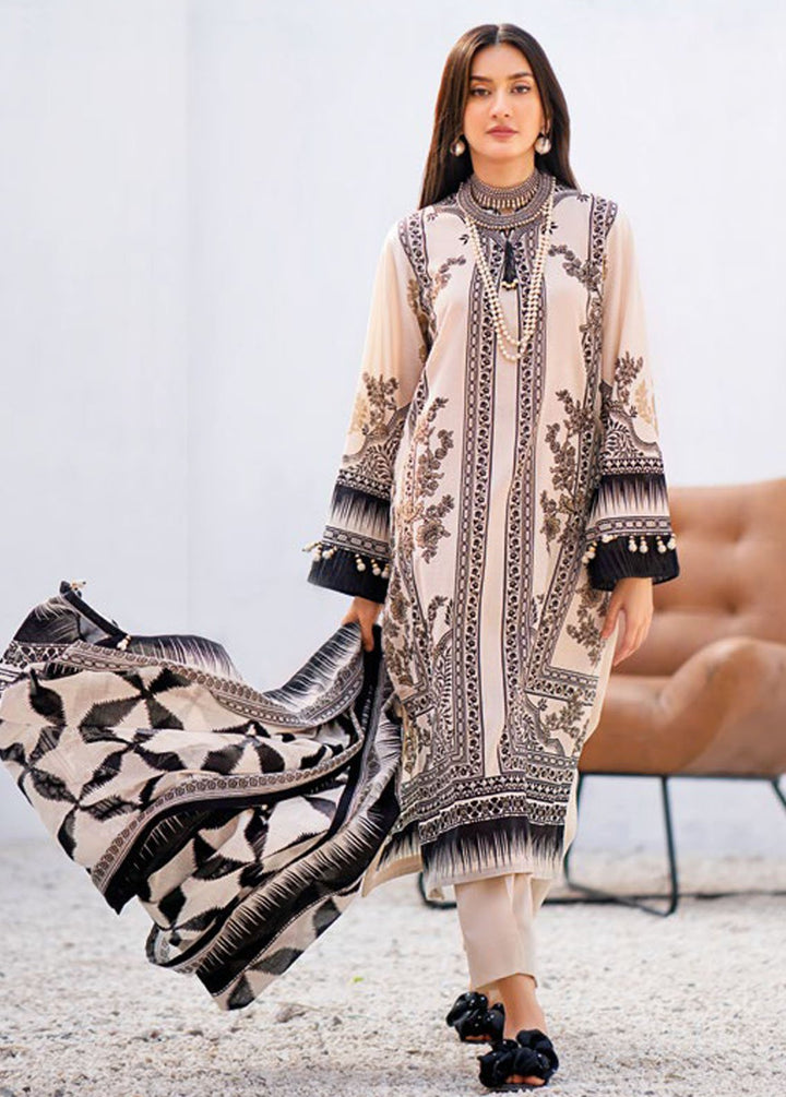 Essential By Gul Ahmed Printed Lawn Suits Unstitched 3 Piece GA24E B-42007 - Summer Collection