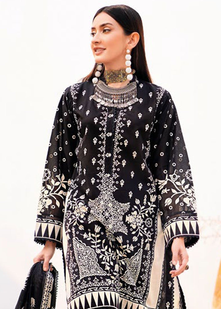 Essential By Gul Ahmed Printed Lawn Suits Unstitched 3 Piece GA24E B-42013 - Summer Collection