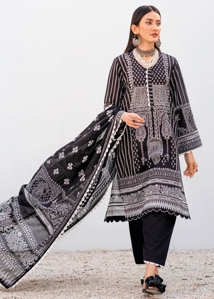 Essential By Gul Ahmed Printed Lawn Suits Unstitched 3 Piece GA24E B-42014 - Summer Collection