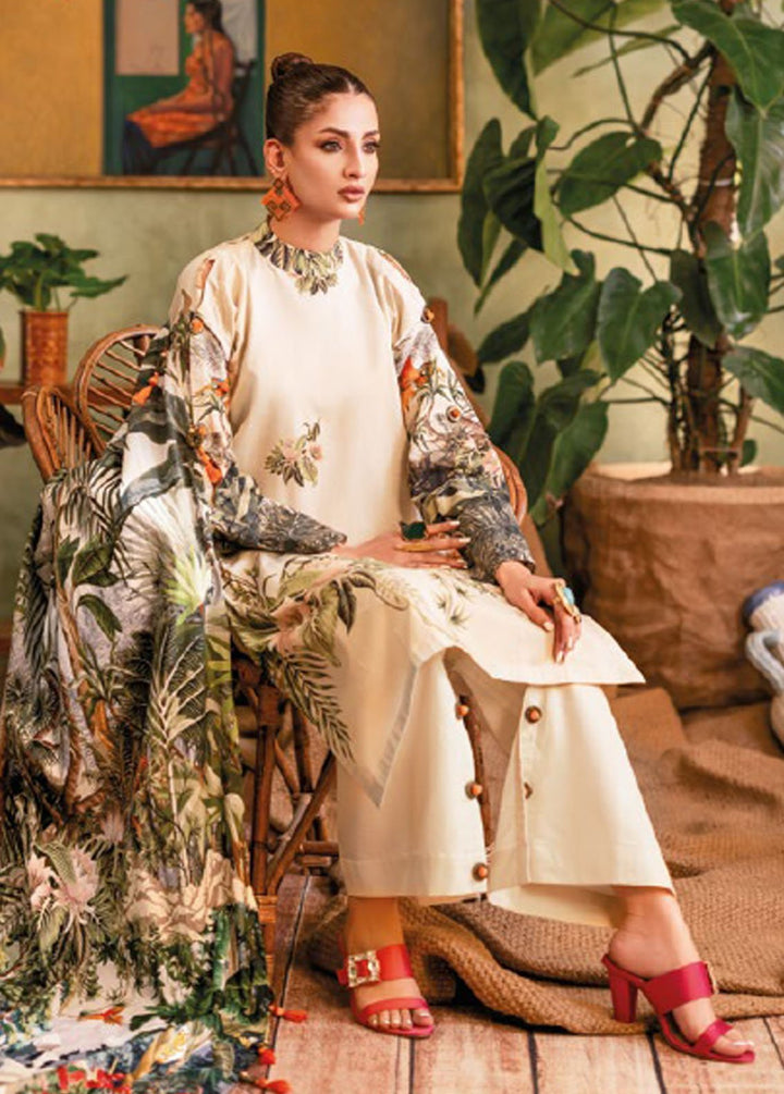 Essential By Gul Ahmed Printed Lawn Suits Unstitched 3 Piece GA24E CL-42030 - Summer Collection