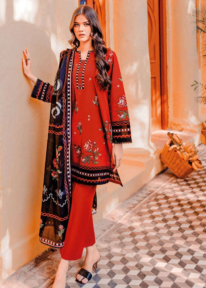 Essential By Gul Ahmed Printed Lawn Suits Unstitched 3 Piece GA24E CL-42064B - Summer Collection