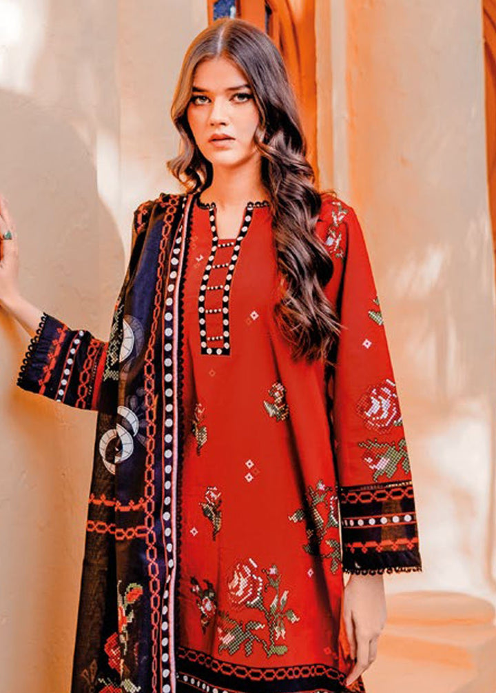 Essential By Gul Ahmed Printed Lawn Suits Unstitched 3 Piece GA24E CL-42064B - Summer Collection