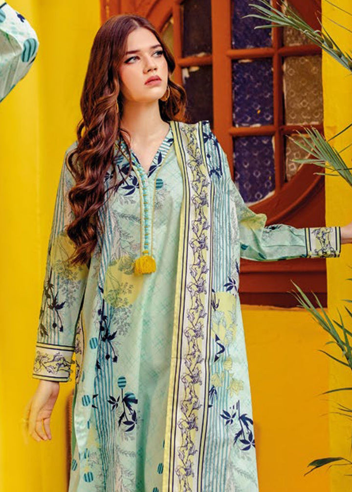 Essential By Gul Ahmed Printed Lawn Suits Unstitched 3 Piece GA24E CL-42065A - Summer Collection