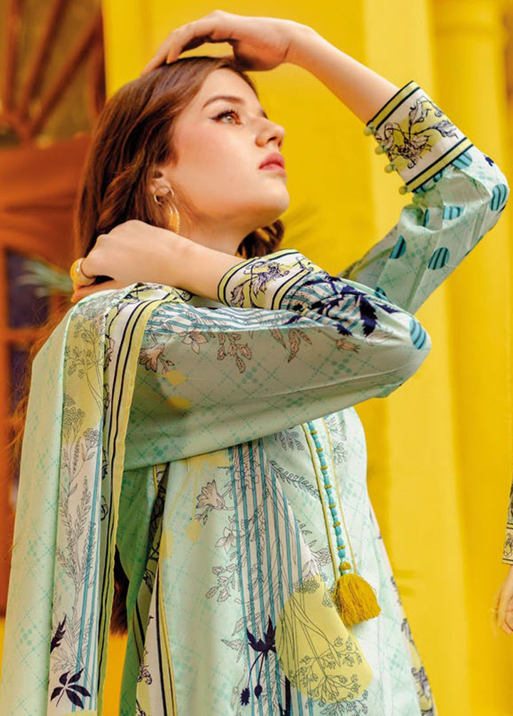 Essential By Gul Ahmed Printed Lawn Suits Unstitched 3 Piece GA24E CL-42065A - Summer Collection