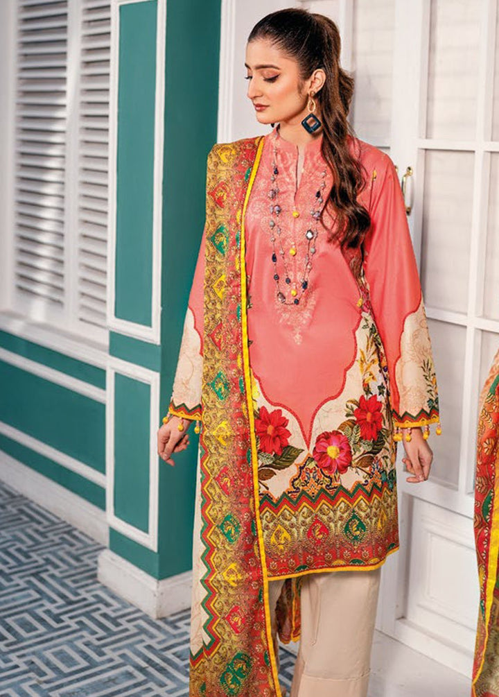 Essential By Gul Ahmed Printed Lawn Suits Unstitched 3 Piece GA24E CL-42098 - Summer Collection