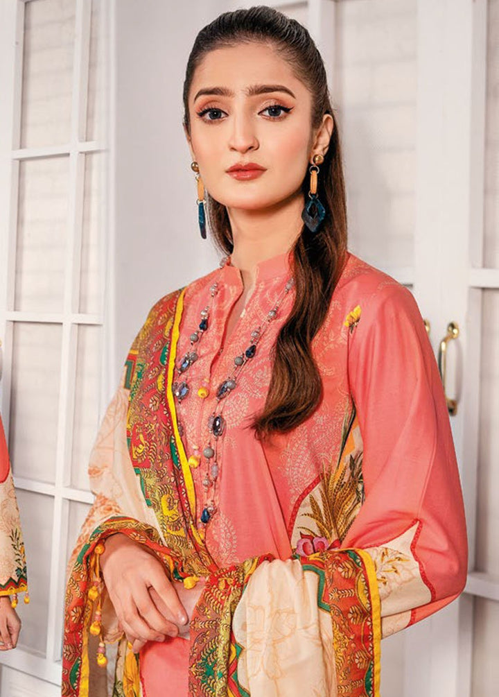 Essential By Gul Ahmed Printed Lawn Suits Unstitched 3 Piece GA24E CL-42098 - Summer Collection