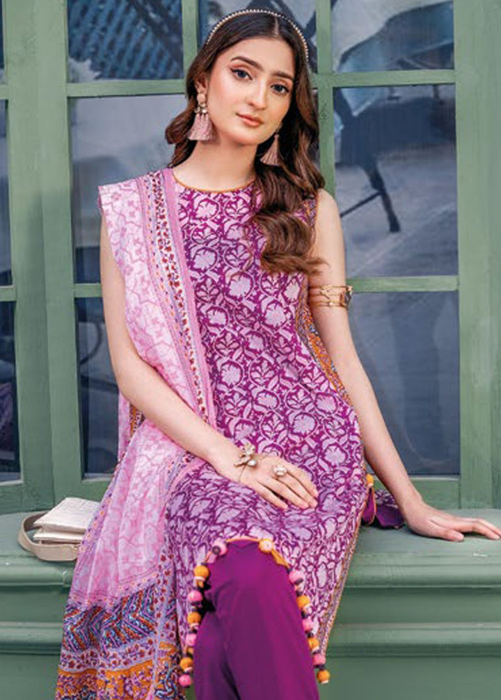 Essential By Gul Ahmed Printed Lawn Suits Unstitched 3 Piece GA24E CL-42132B - Summer Collection