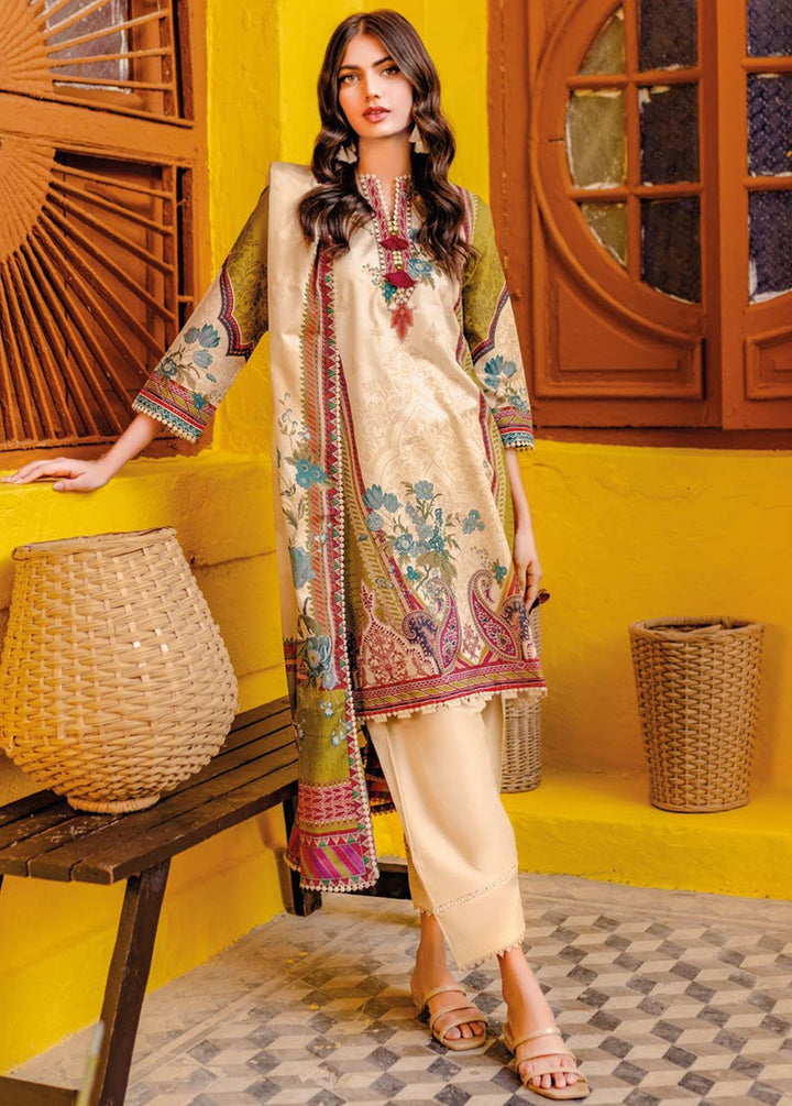 Essential By Gul Ahmed Printed Lawn Suits Unstitched 3 Piece GA24E CL-42137 - Summer Collection