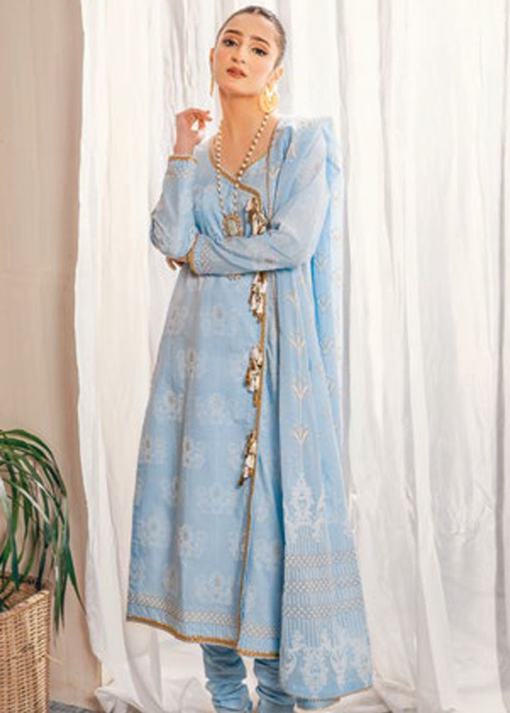 Essential By Gul Ahmed Printed Lawn Suits Unstitched 3 Piece GA24E CL-42168A - Summer Collection