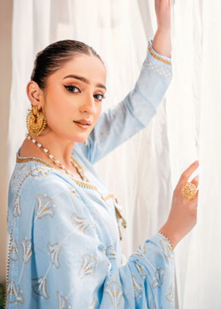 Essential By Gul Ahmed Printed Lawn Suits Unstitched 3 Piece GA24E CL-42168A - Summer Collection