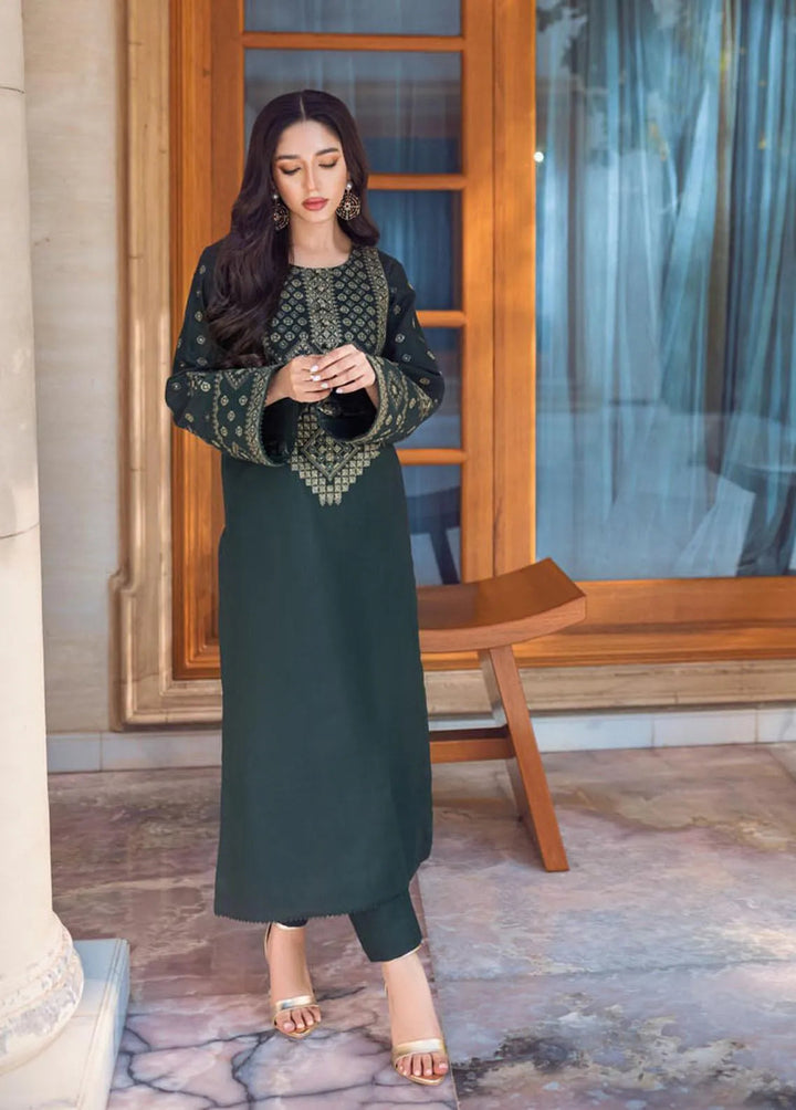 Essential Cambric By Asim Jofa Embroidered Cambric Kurti Unstitched AJ23E AJP-14 - Summer Collection