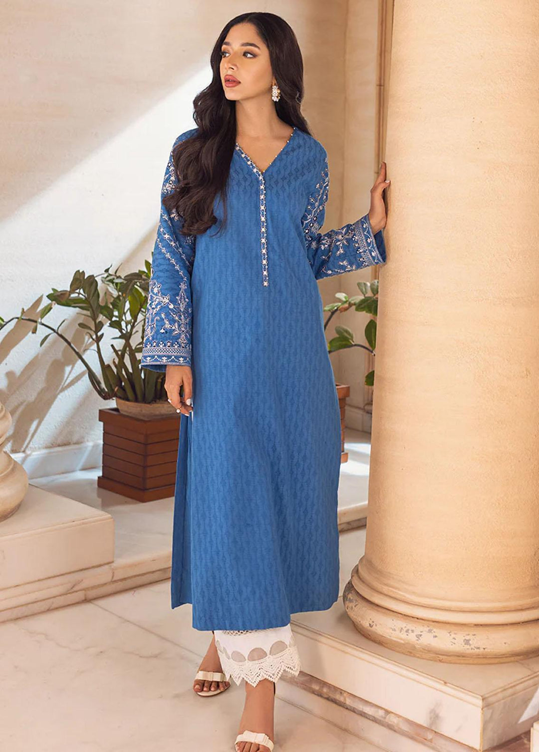 Asim Jofa Pret Formal Jacquard Kurti AJP-12