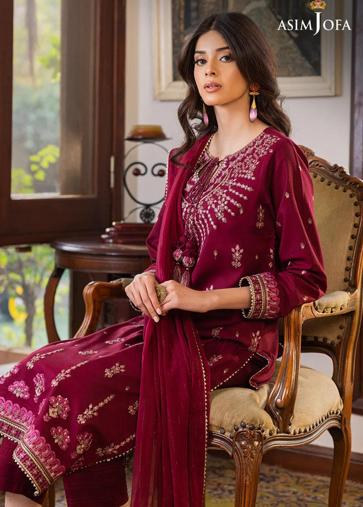 Asim Jofa Pret Formal Cambric 3 Piece Suit AJPE-04