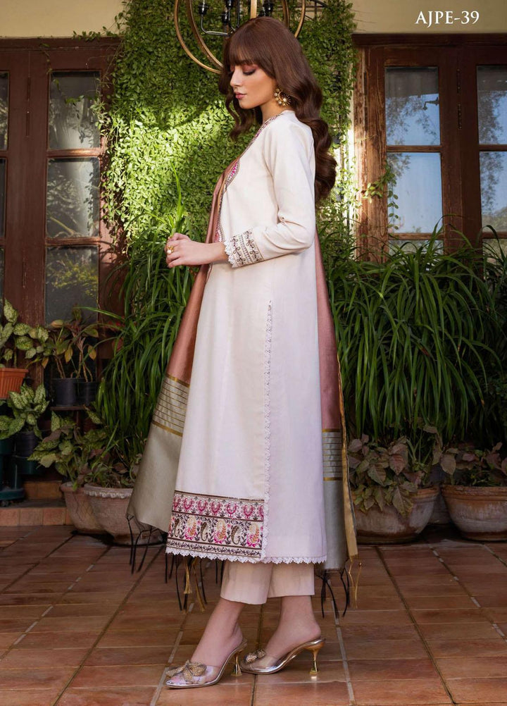 Essentials By Asim Jofa Embroidered Cambric Suits Unstitched 2 Piece AJ23ES AJPE-39 - Eid Collection