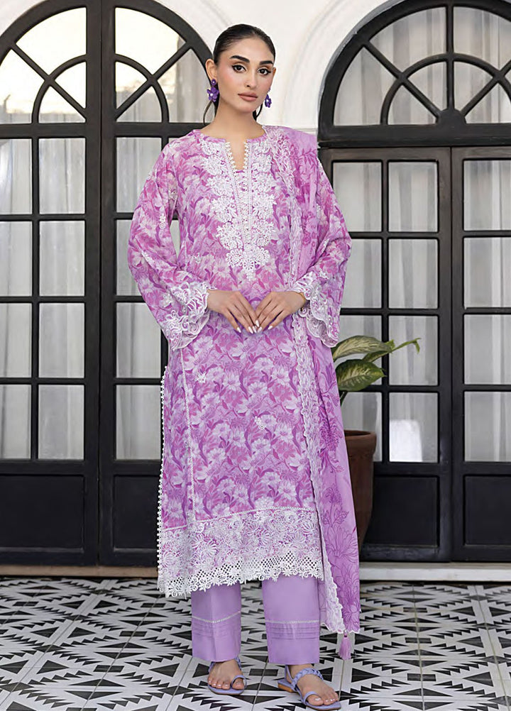 Essentials by Lakhany Embroidered Lawn Suits Unstitched 3 Piece LSM25EEL LG-RK-0023 - Summer Collection