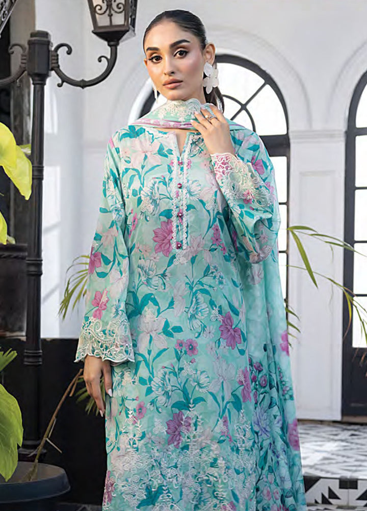 Essentials by Lakhany Embroidered Lawn Suits Unstitched 3 Piece LSM25EEL LG-RL-0210 - Summer Collection