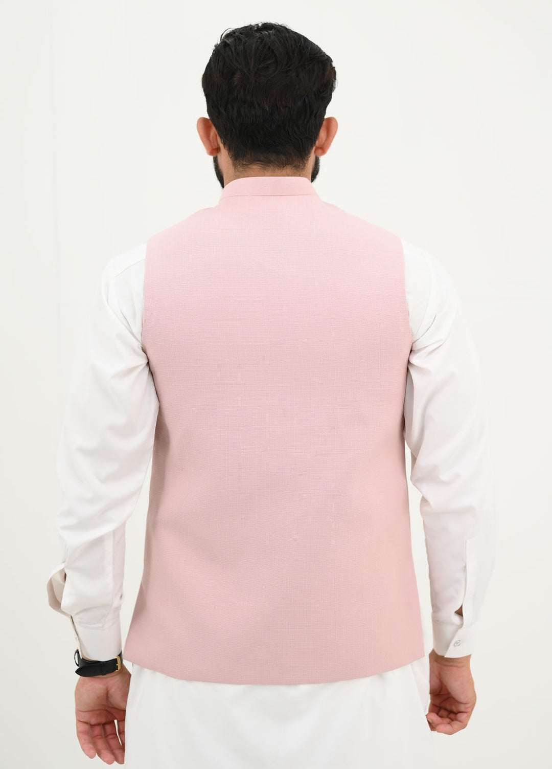 Ethnic Wear by Alif Yay Pret Plain Blended Waistcoat AY-032