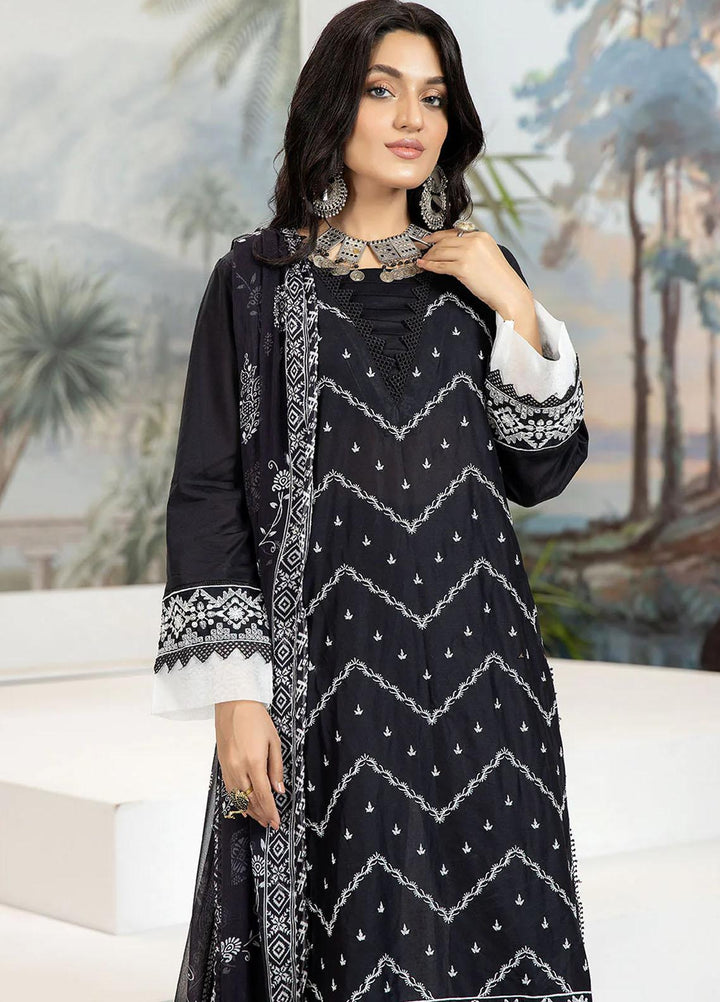 Etsy By Safwa Embroidered Lawn Suits Unstitched 3 Piece SW23E SEC-46 - Summer Collection