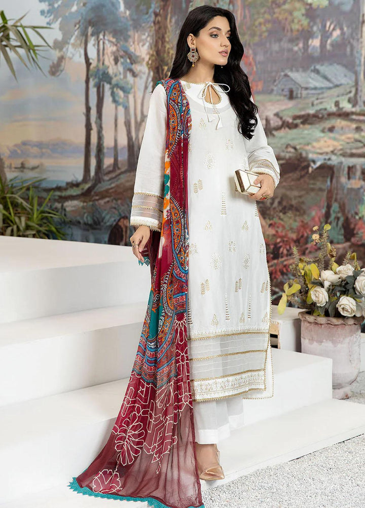 Etsy By Safwa Embroidered Lawn Suits Unstitched 3 Piece SW23E SEC-53 - Summer Collection