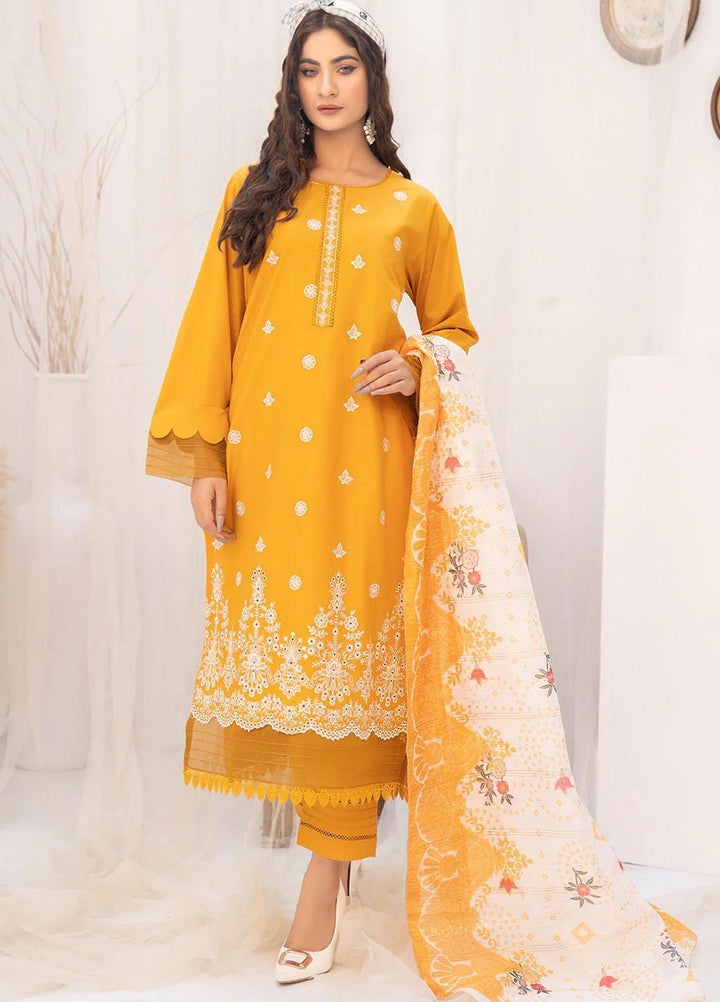 Etsy By Safwa Embroidered Lawn Suits Unstitched 3 Piece SW23E SEC-63 - Summer Collection