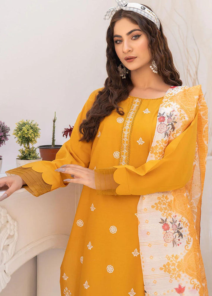Etsy By Safwa Embroidered Lawn Suits Unstitched 3 Piece SW23E SEC-63 - Summer Collection
