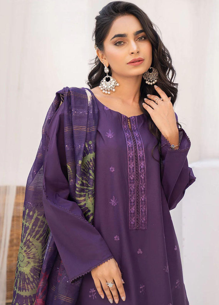 Etsy By Safwa Embroidered Lawn Suits Unstitched 3 Piece SW23E SEC-66 - Summer Collection