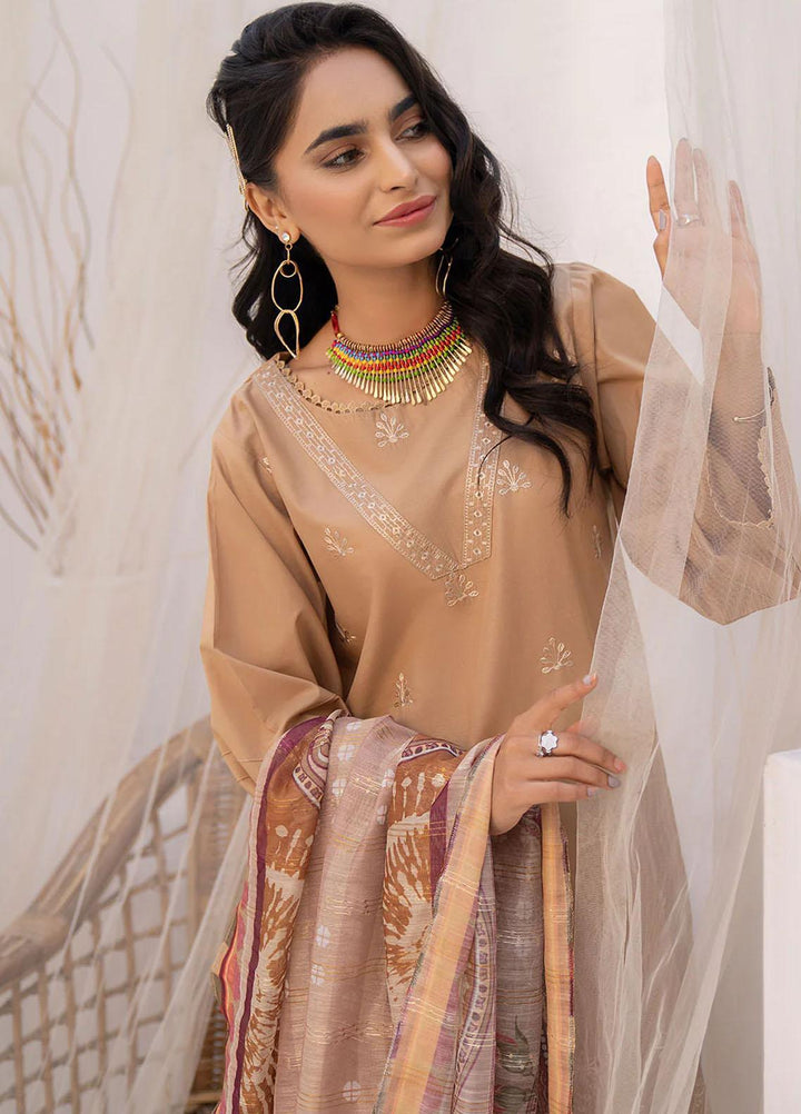 Etsy By Safwa Embroidered Lawn Suits Unstitched 3 Piece SW23E SEC-68 - Summer Collection