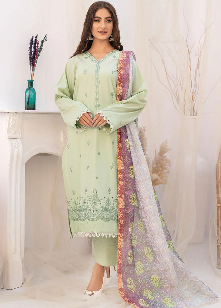 Etsy By Safwa Embroidered Lawn Suits Unstitched 3 Piece SW23E SEC-69 - Summer Collection