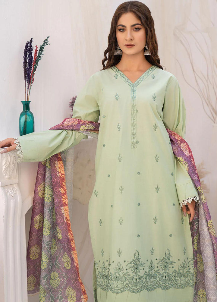 Etsy By Safwa Embroidered Lawn Suits Unstitched 3 Piece SW23E SEC-69 - Summer Collection