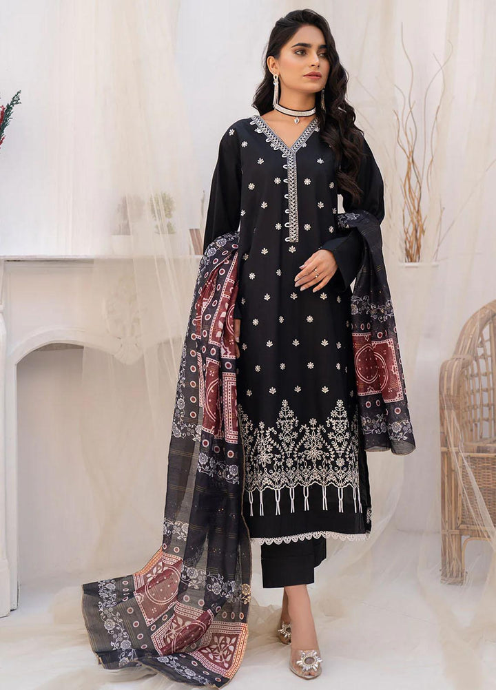 Etsy By Safwa Embroidered Lawn Suits Unstitched 3 Piece SW23E SEC-70 - Summer Collection