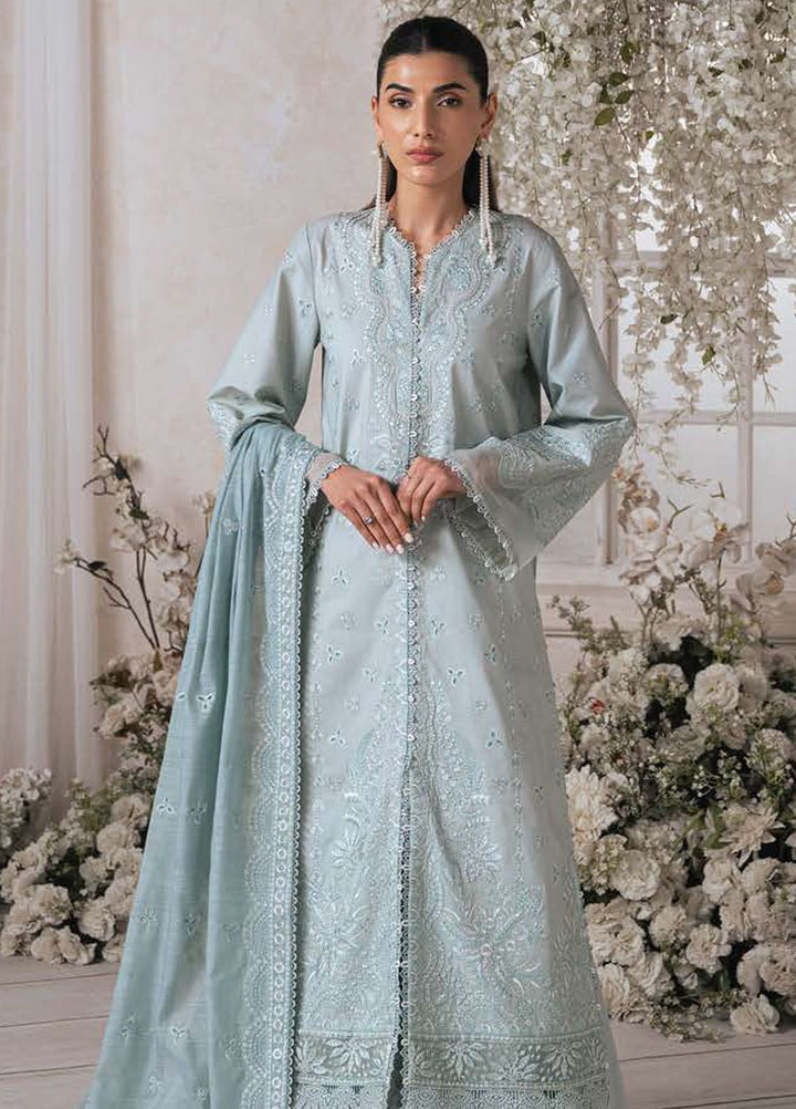 Eudora By Ayzel Embroidered Lawn Suits Unstitched 3 Piece AAF24E D-03 Gulara - Luxury Summer Collection