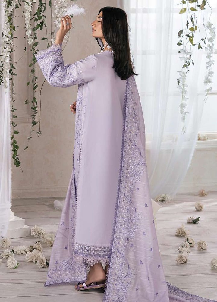 Eudora By Ayzel Embroidered Lawn Suits Unstitched 3 Piece AAF24E D-08 Bonita - Luxury Summer Collection