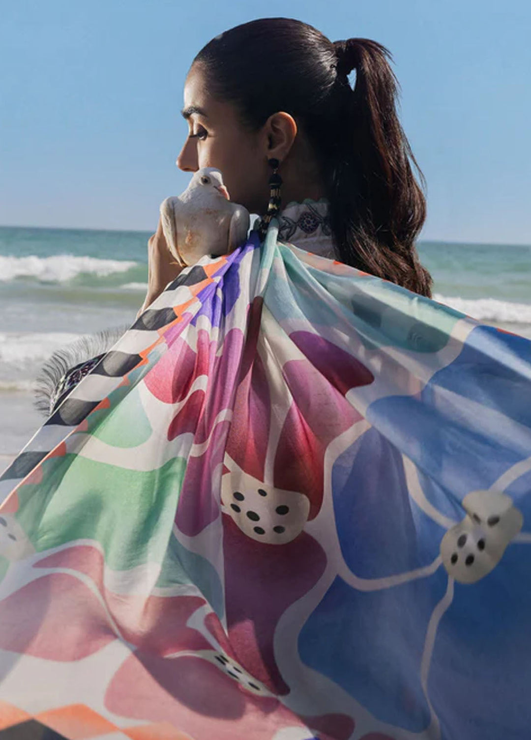 Everyday by Sadaf Fawad Khan Embroidered Lawn Suits Unstitched 3 Piece SDF25EV Kantha Rose - Summer Collection