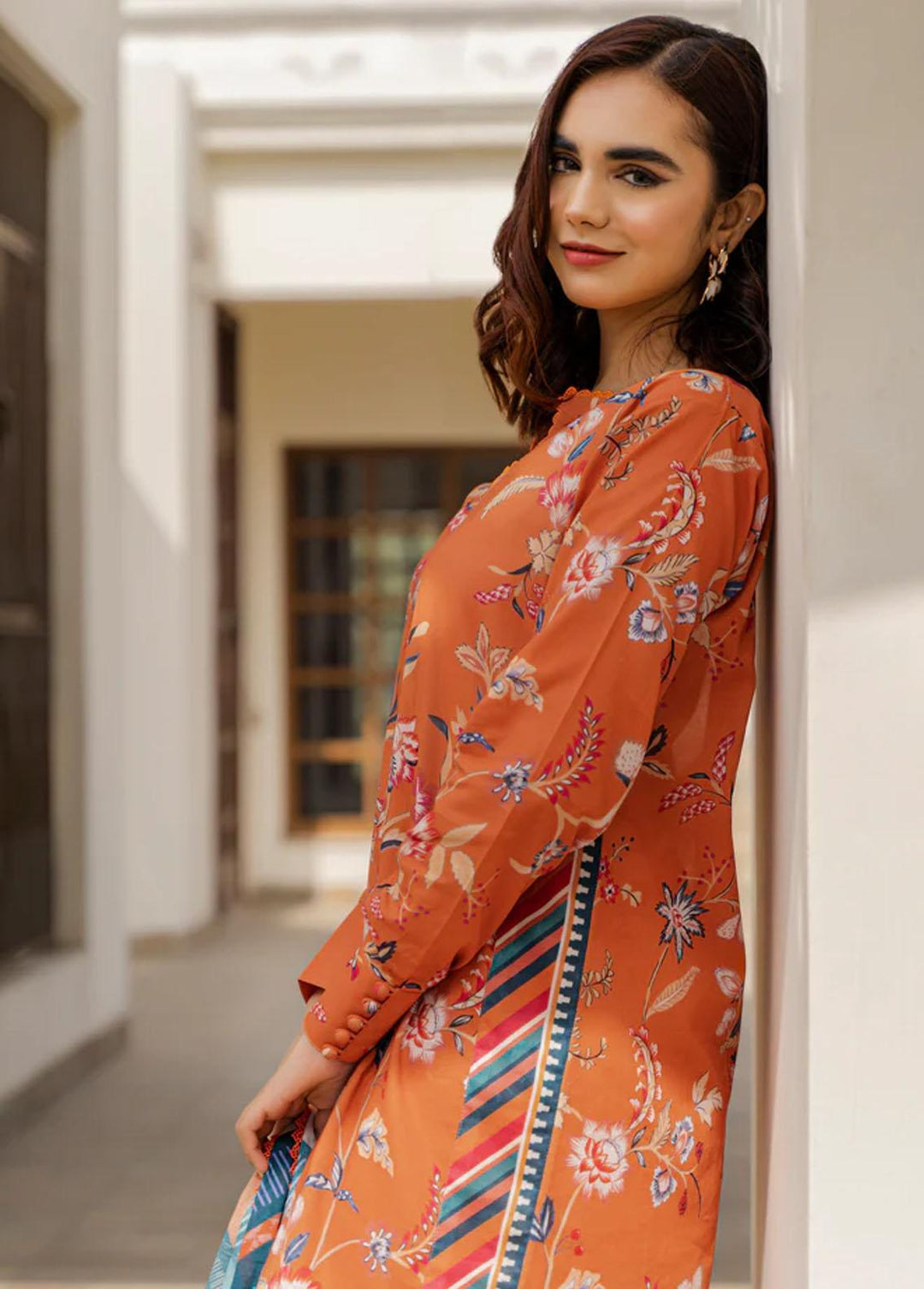 Everyday Wear By Florent Printed Lawn Suits Unstitched 3 Piece FL23EW FL-3A - Summer Collection