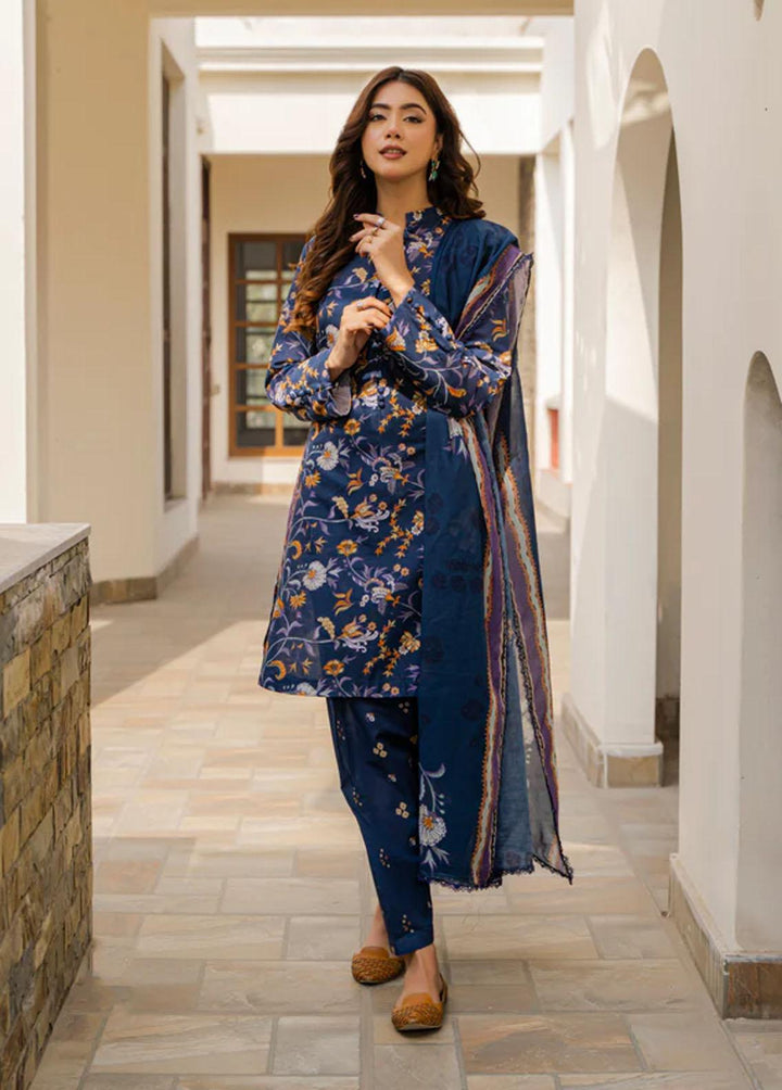 Everyday Wear By Florent Printed Lawn Suits Unstitched 3 Piece FL23EW FL-4A - Summer Collection