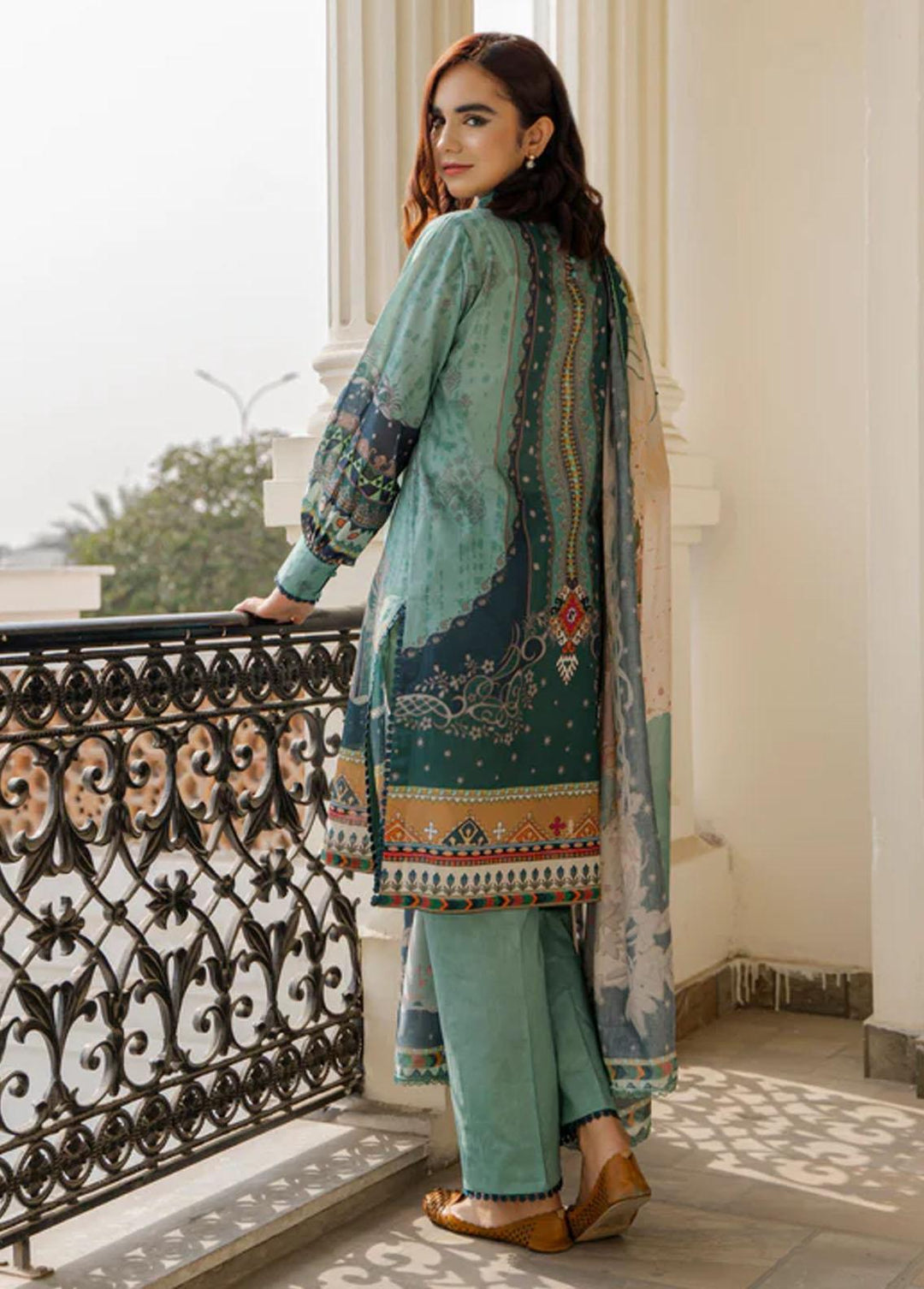 Everyday Wear By Florent Printed Lawn Suits Unstitched 3 Piece FL23EW FL-5A - Summer Collection